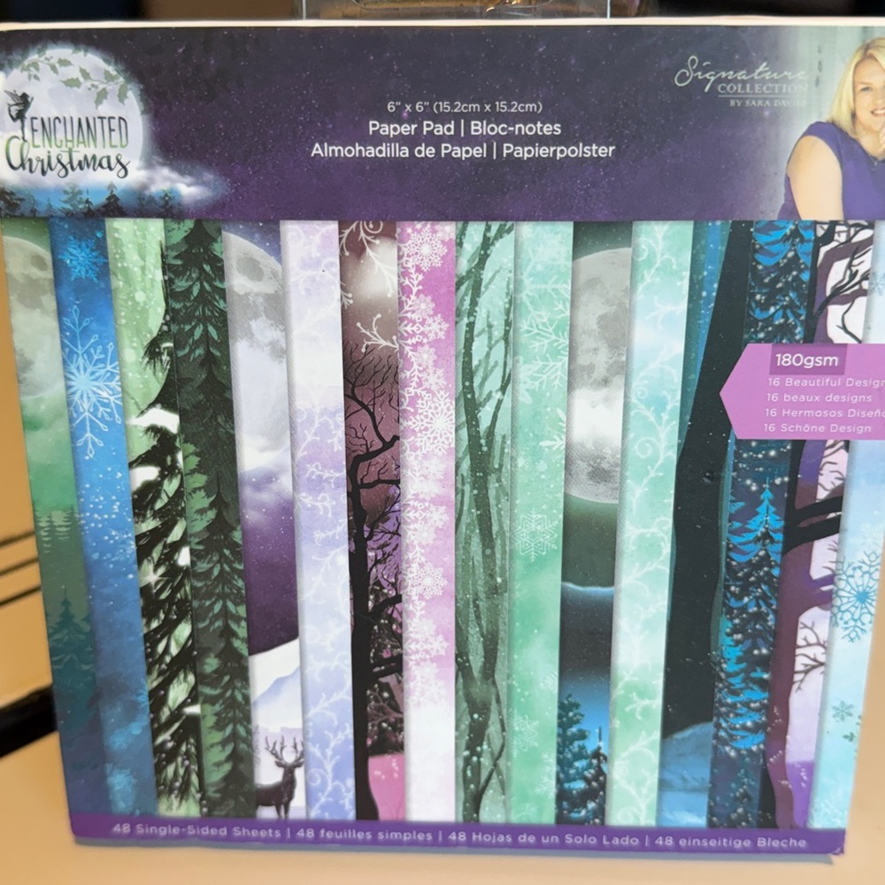 Crafters Companion Enchanted Christmas 6x6 Paper Pad